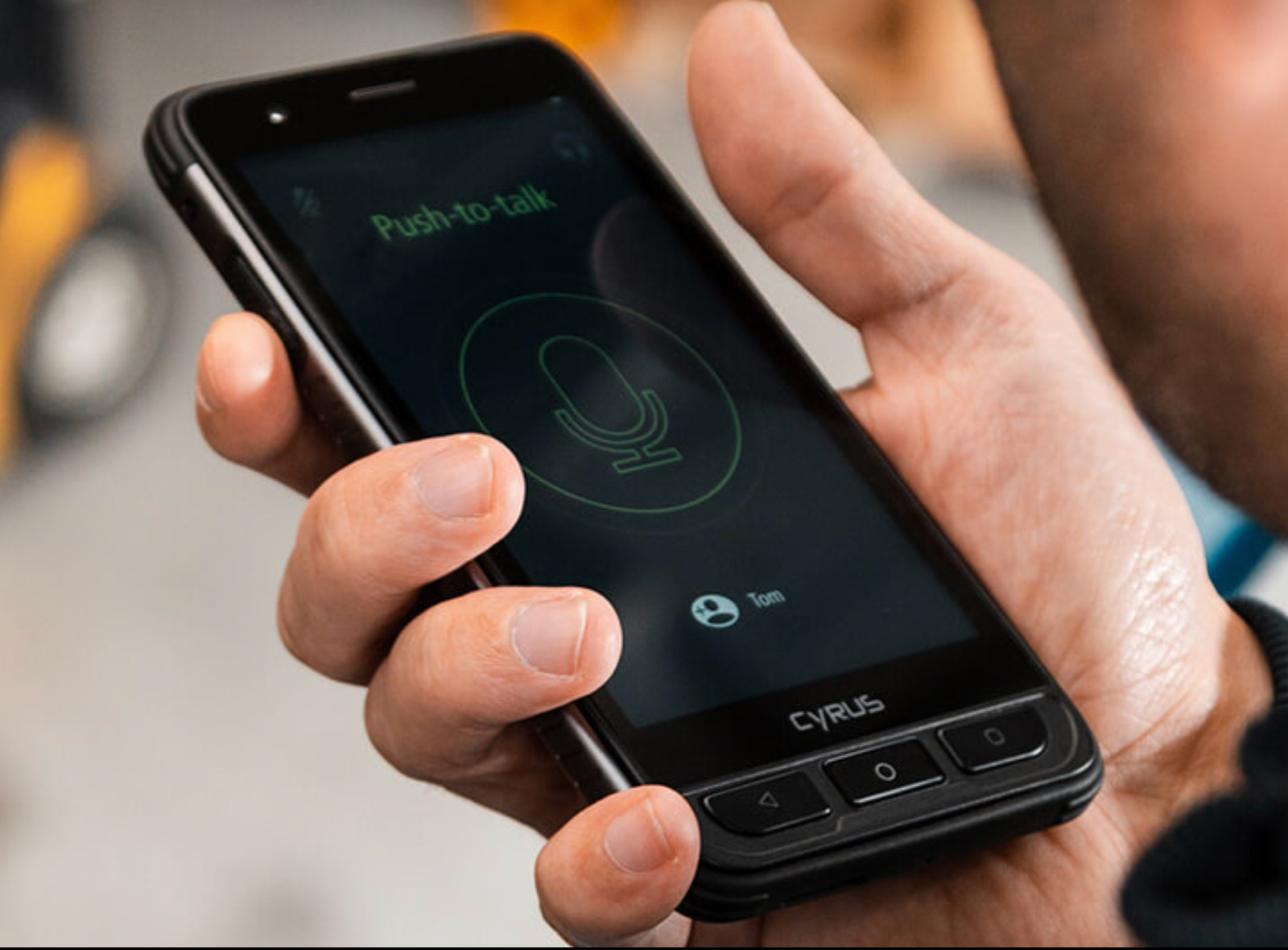 Smartphones y tablets industriales de Cyrus Technology