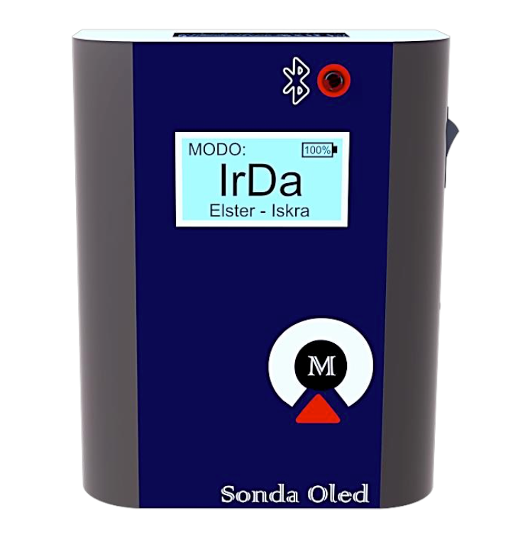 Sonda Dual Oled para lectura de medidores digitales
