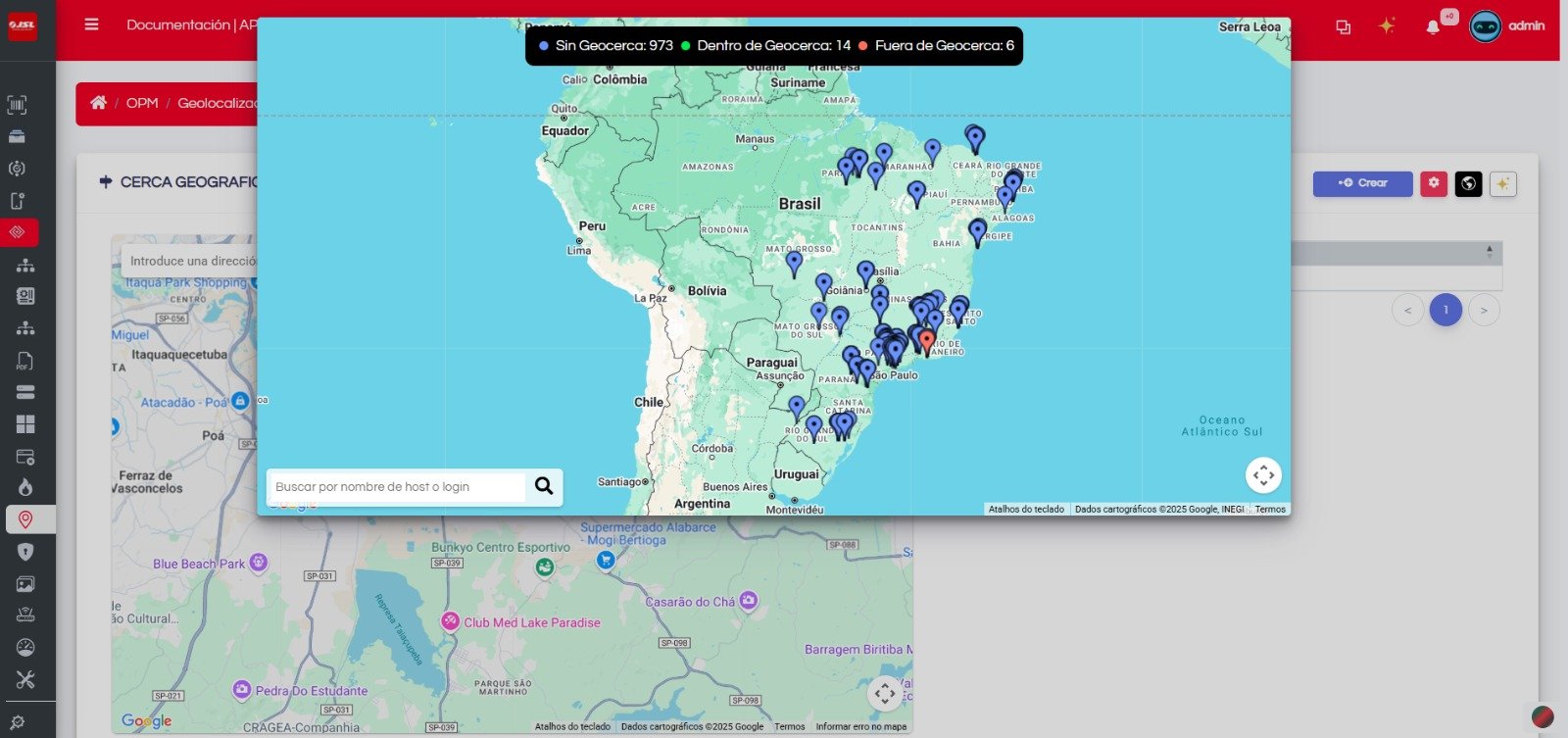 Dashboard de Patronum
